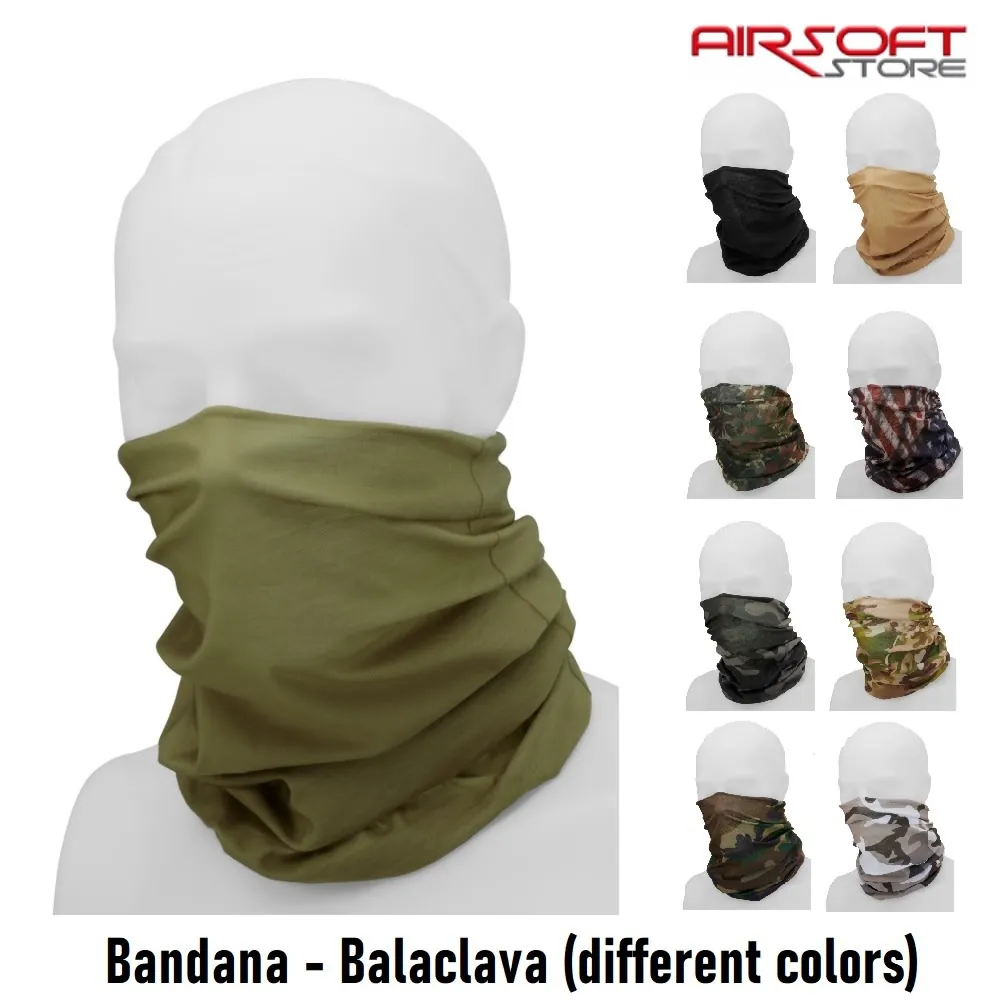 [2100000047703] Bandana - Balaclava (Olive)