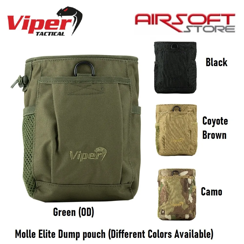 [2100000049257] Molle Elite Dump pouch (Black)