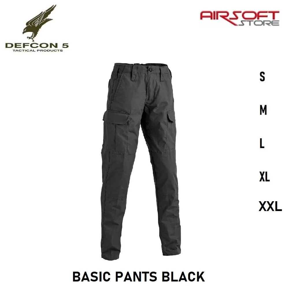BASIC PANTS BLACK