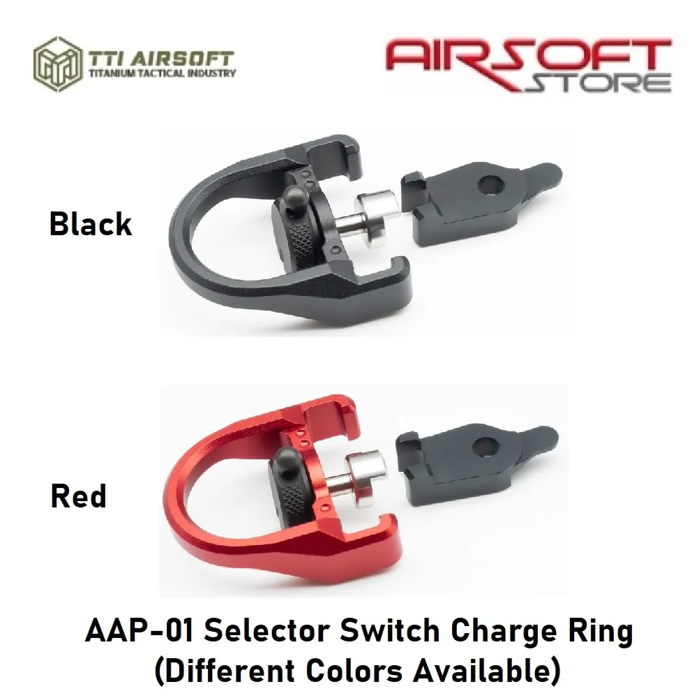 [2100000051670] AAP-01 Selector Switch Charge Ring (Black)
