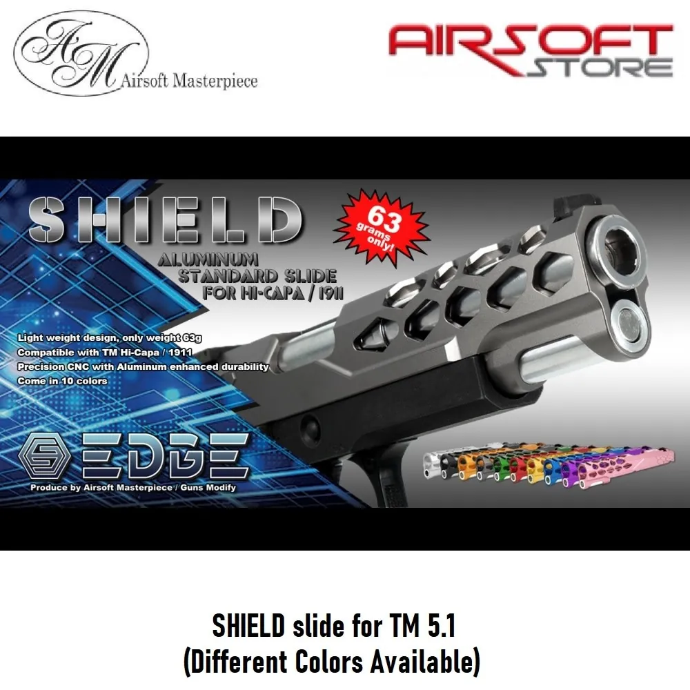 [2100000051809] SHIELD slide for TM 5.1 (Black)