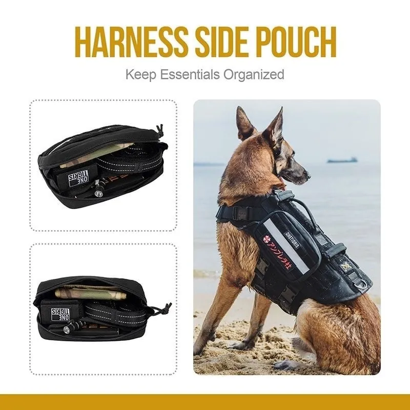 MOLLE Dog Pouches (2 pieces)