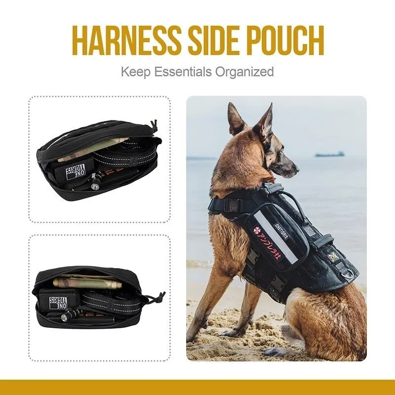 MOLLE Dog Pouches (2 pieces)