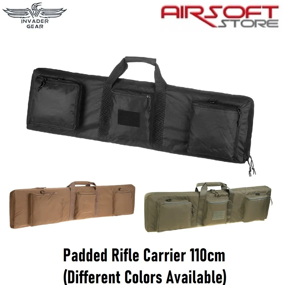 [2100000055692] Padded Rifle Carrier 110cm (Black)
