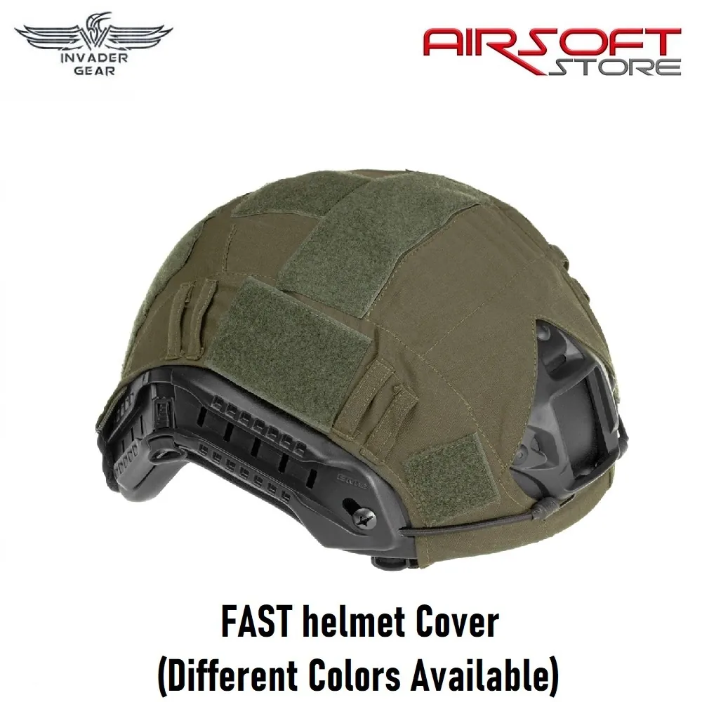 [2100000057337] FAST helmet Cover (OD Green)