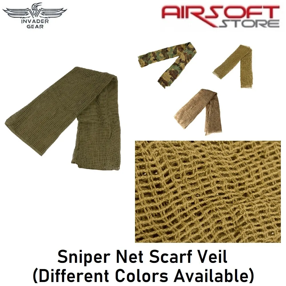 [2100000057405] Sniper Net Scarf Veil (Camouflage)