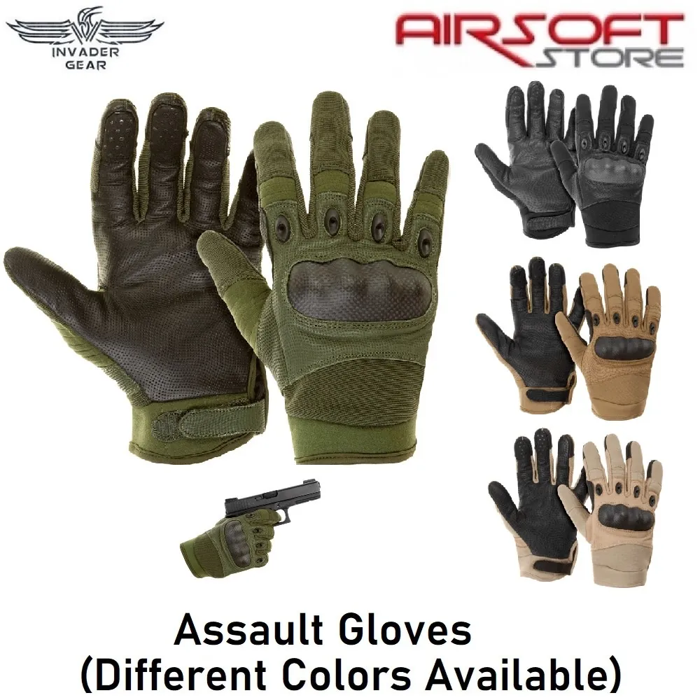 [2100000057443] Assault Gloves (OD Green, XL)