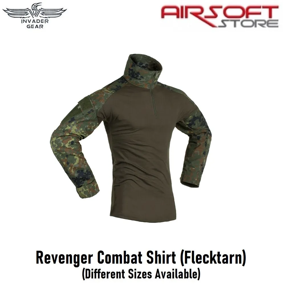 [2100000057979] Revenger Combat Shirt (Flecktarn) (S)