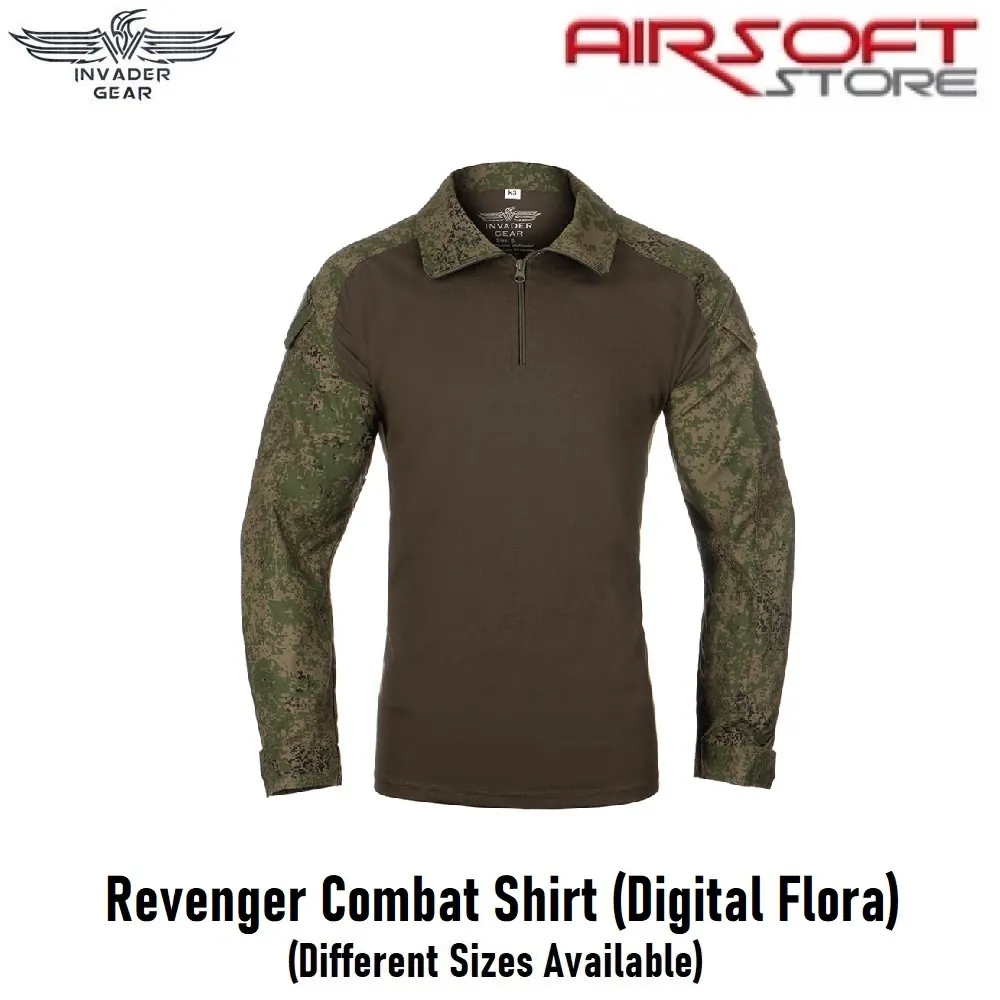 [2100000058082] Revenger Combat Shirt (Digital Flora) (S)