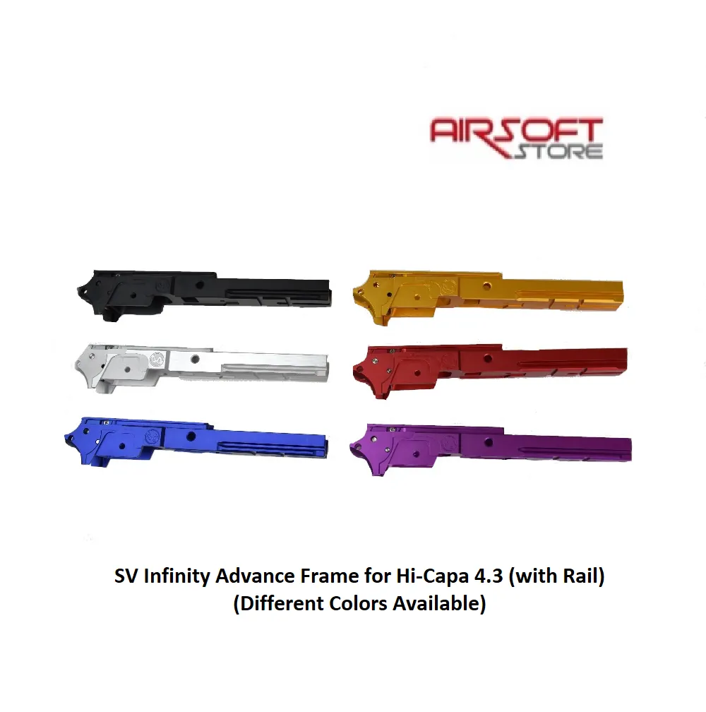 SV Infinity Aluminum Advance Frame for Hi-Capa 4.3 (with Rail)
