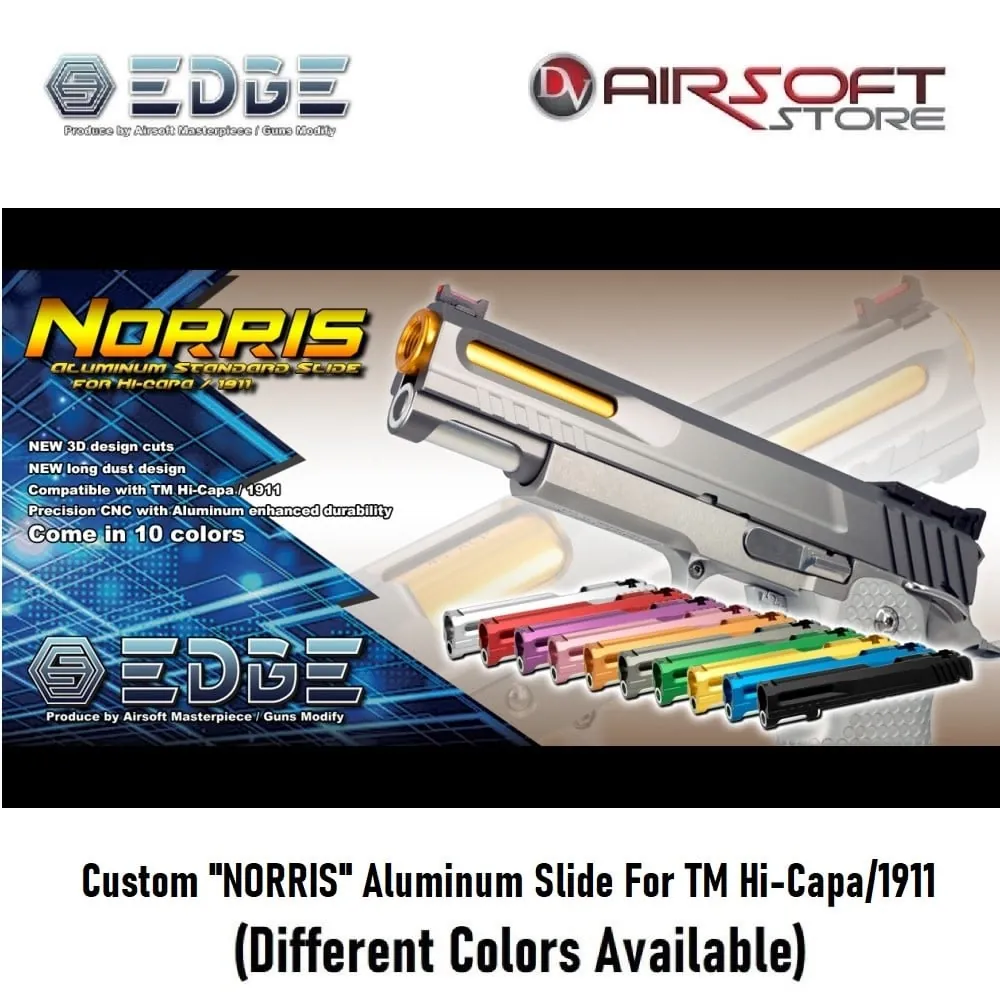 Custom "NORRIS" Aluminum Slide For TM Hi-Capa/1911