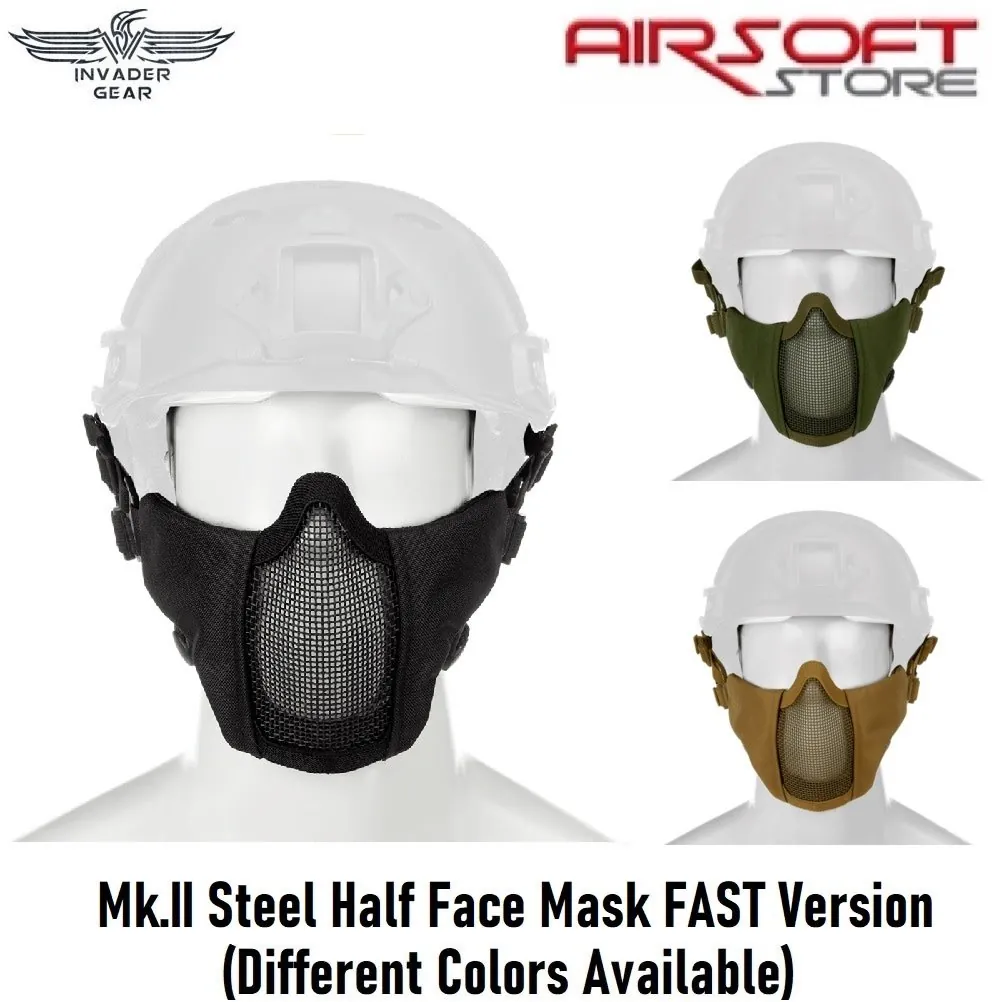 Mk.II Steel Half Face Mask for FAST helmet Version