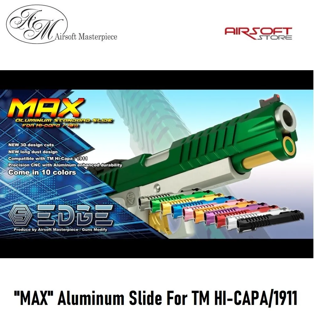 "MAX" Aluminum Slide For TM HI-CAPA 5.1 /1911