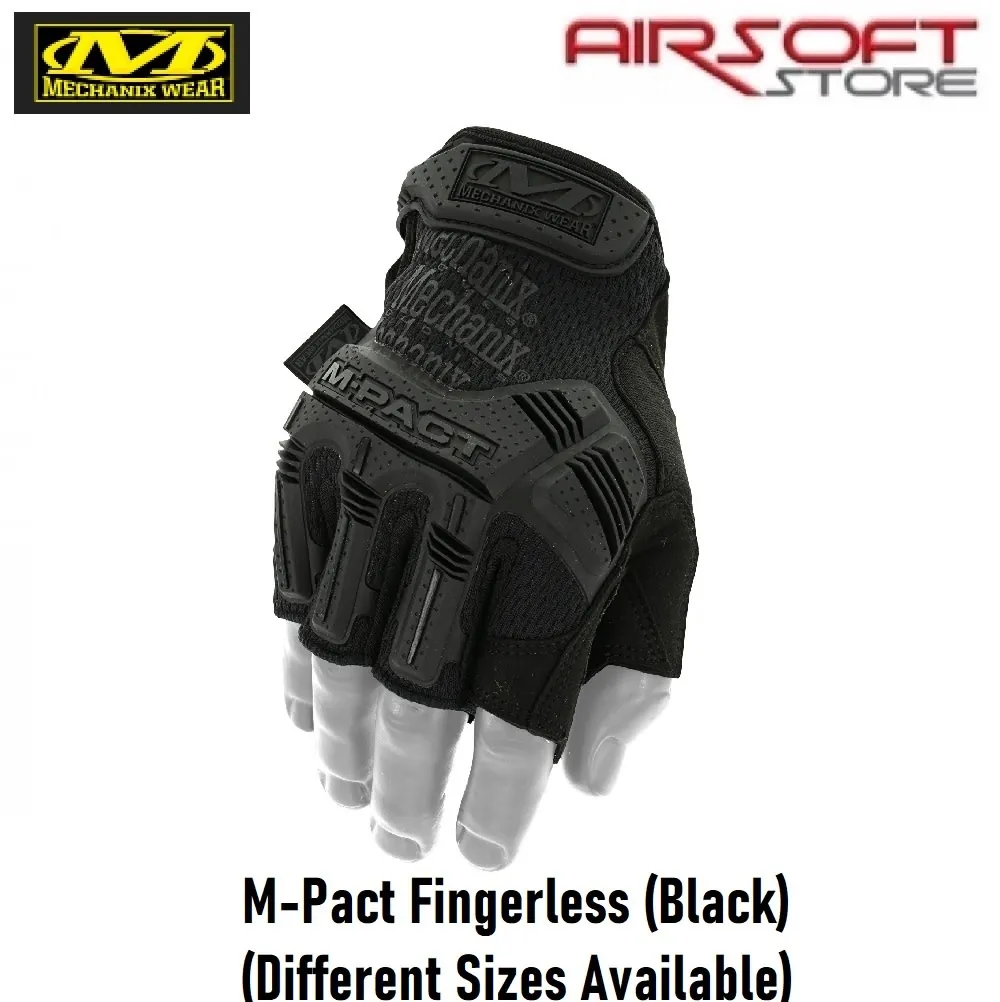 [2100000063727] M-Pact Fingerless (Black) (M)