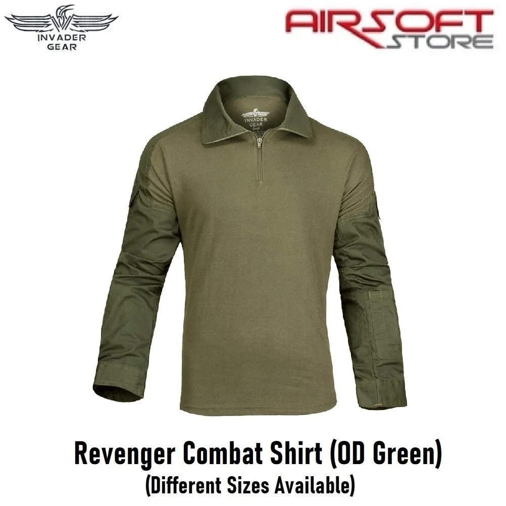 Revenger Combat Shirt (OD Green)