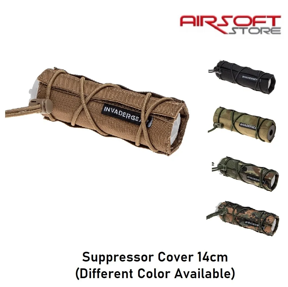 [2100000065240] Suppressor Cover 14cm (Black)