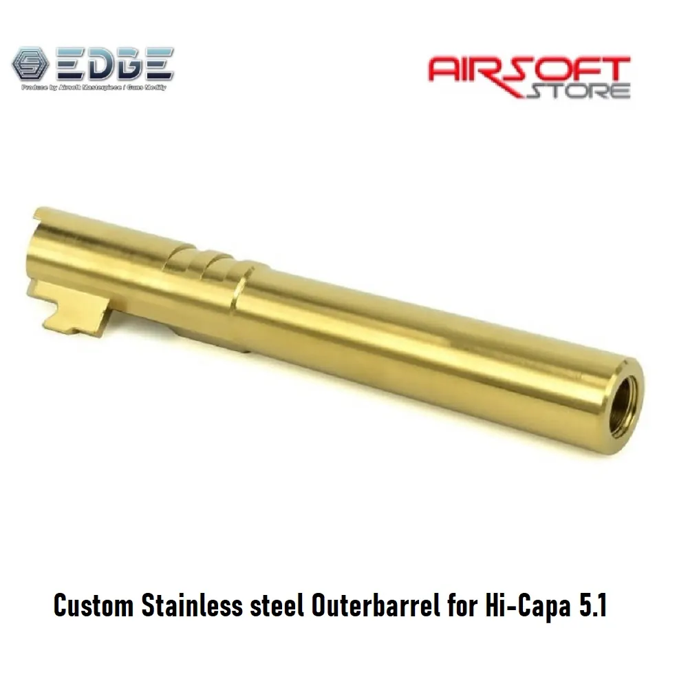 Custom Stainless Steel Outerbarrel Hi-Capa 5.1