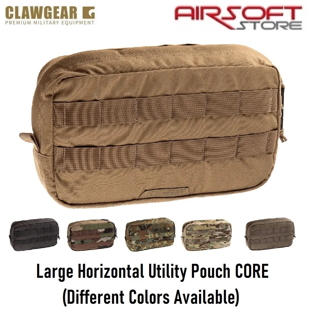 [2100000066483] Large Horizontal Utility Pouch CORE (Black)