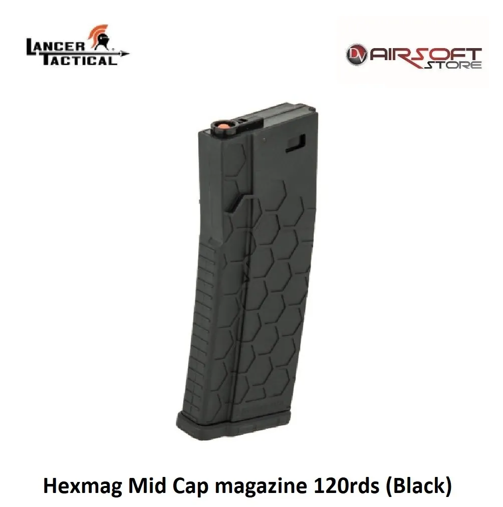 Hexmag Mid Cap magazine 120rds (Black)