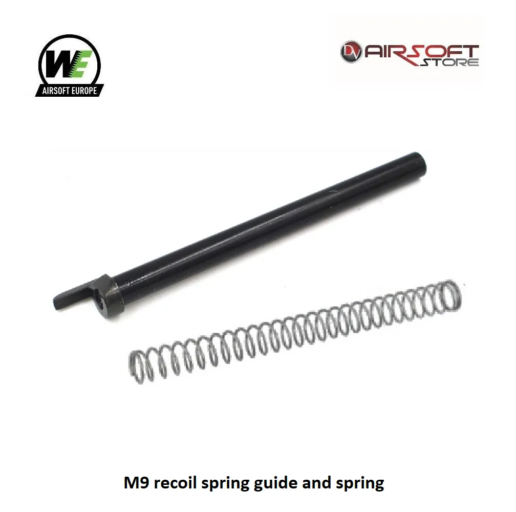 M9 recoil spring guide and spring