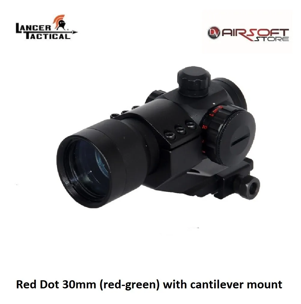 Red Dot 30mm (red-green) with cantilever mount