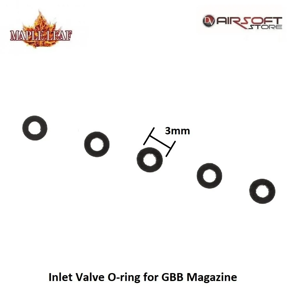 [2100000036387] Inlet Valve O-ring for GBB Magazine (diam 3mm)