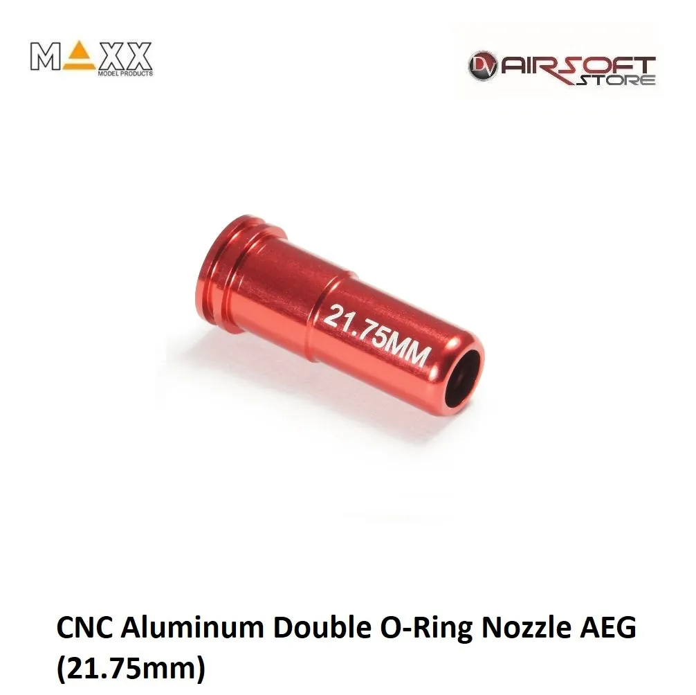 [2100000036844] CNC Aluminum Double O-Ring Nozzle AEG (21.75mm)