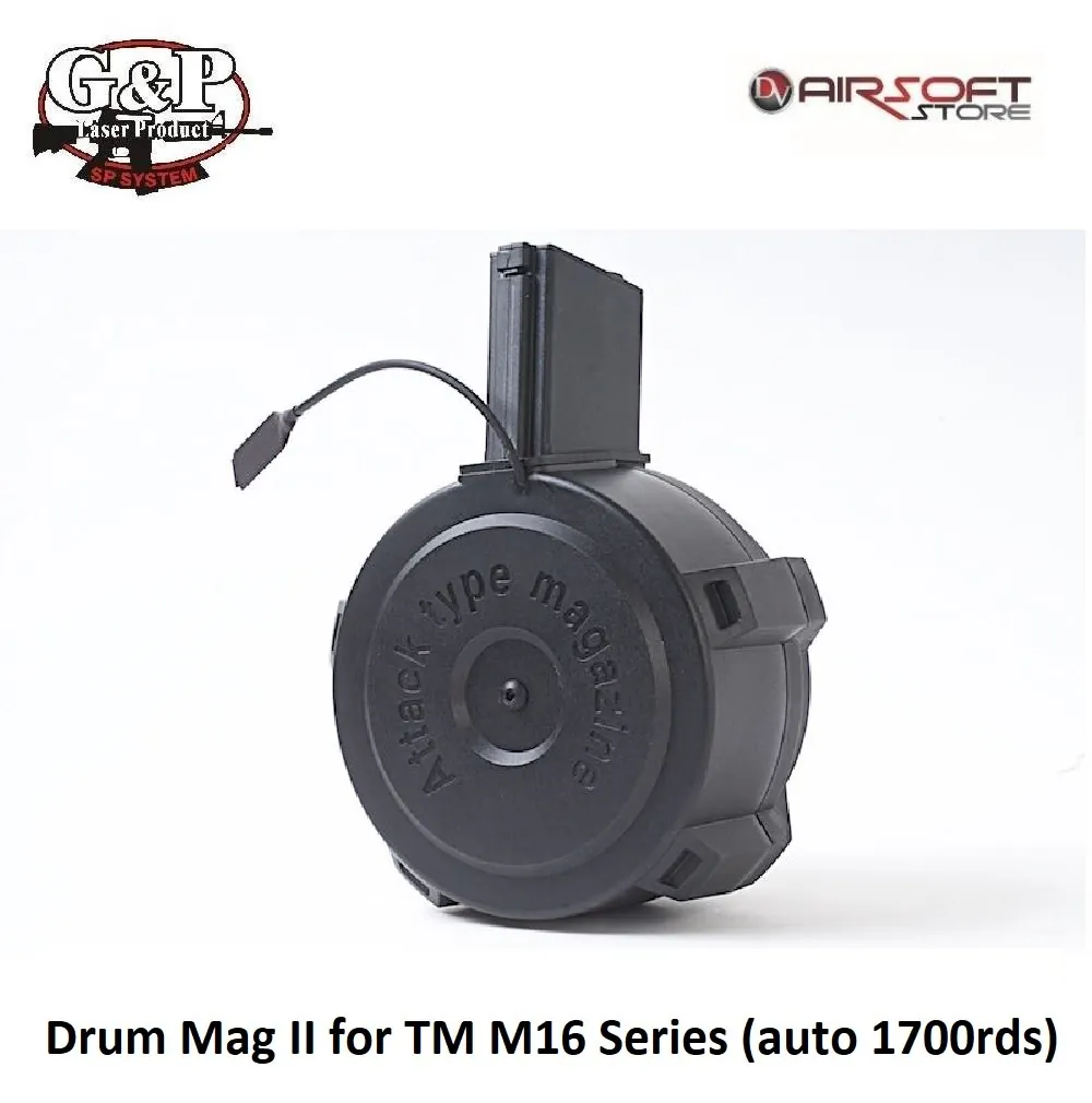 Drum Mag II for TM M16 Series (auto 1700rds)