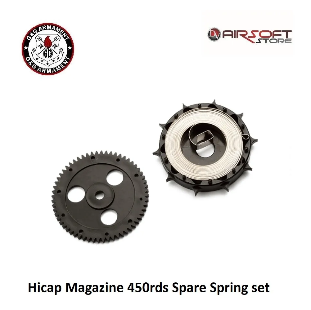 Hicap Magazine 450rds Spare Spring set