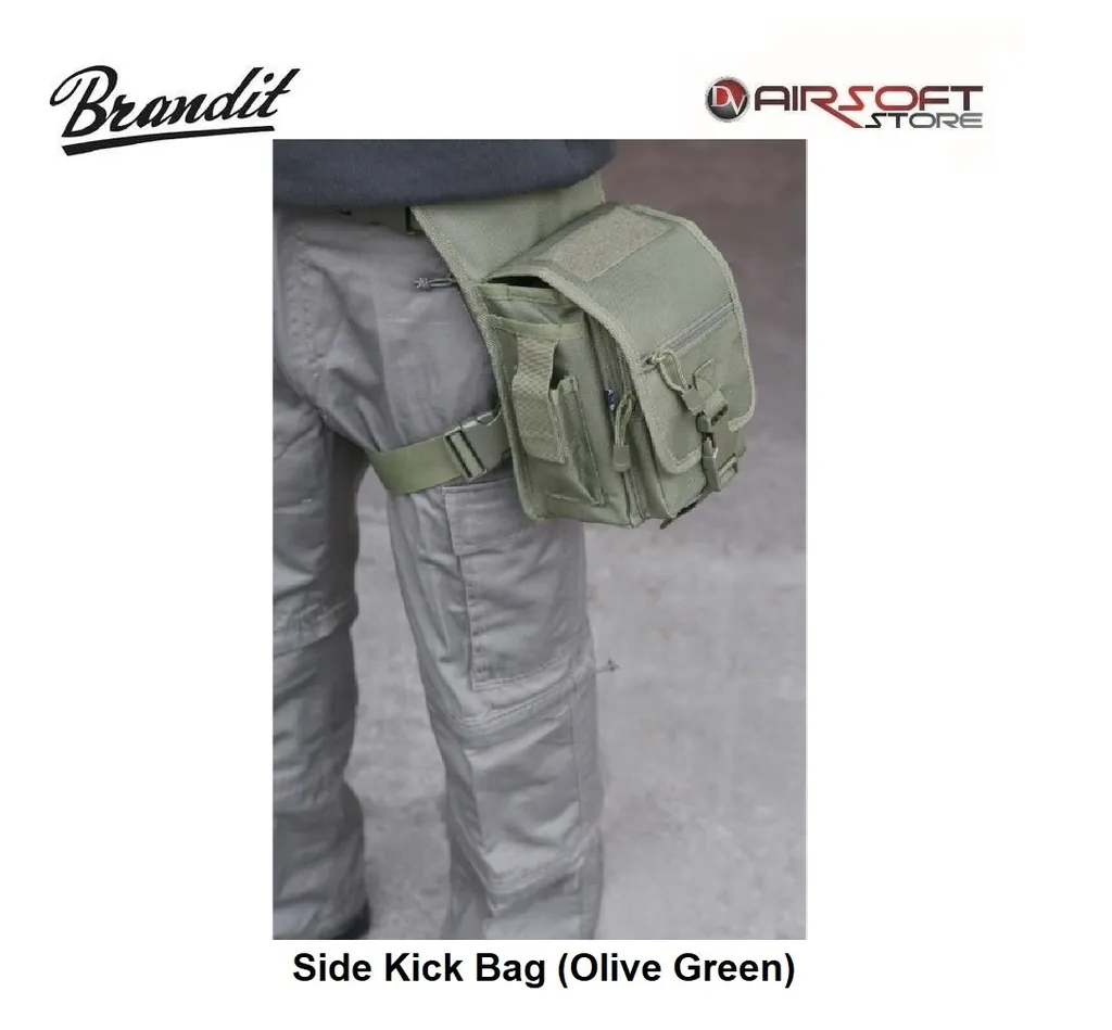 [2100000037704] Side Kick Bag (Olive Green)