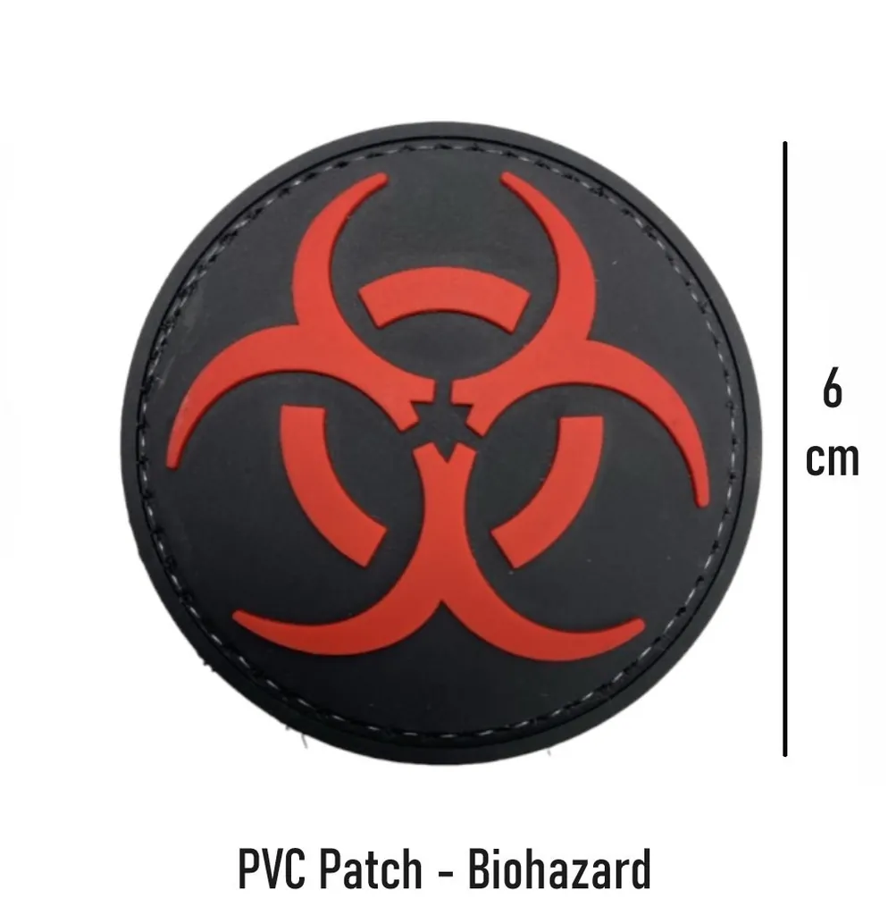 [2100000037834] PVC Patch - Biohazard
