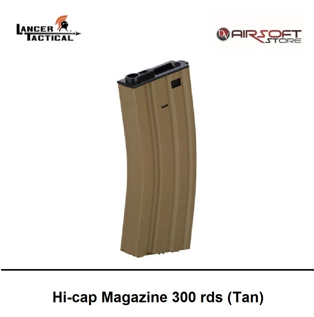 Hi-cap Magazine 300 rds (Tan)