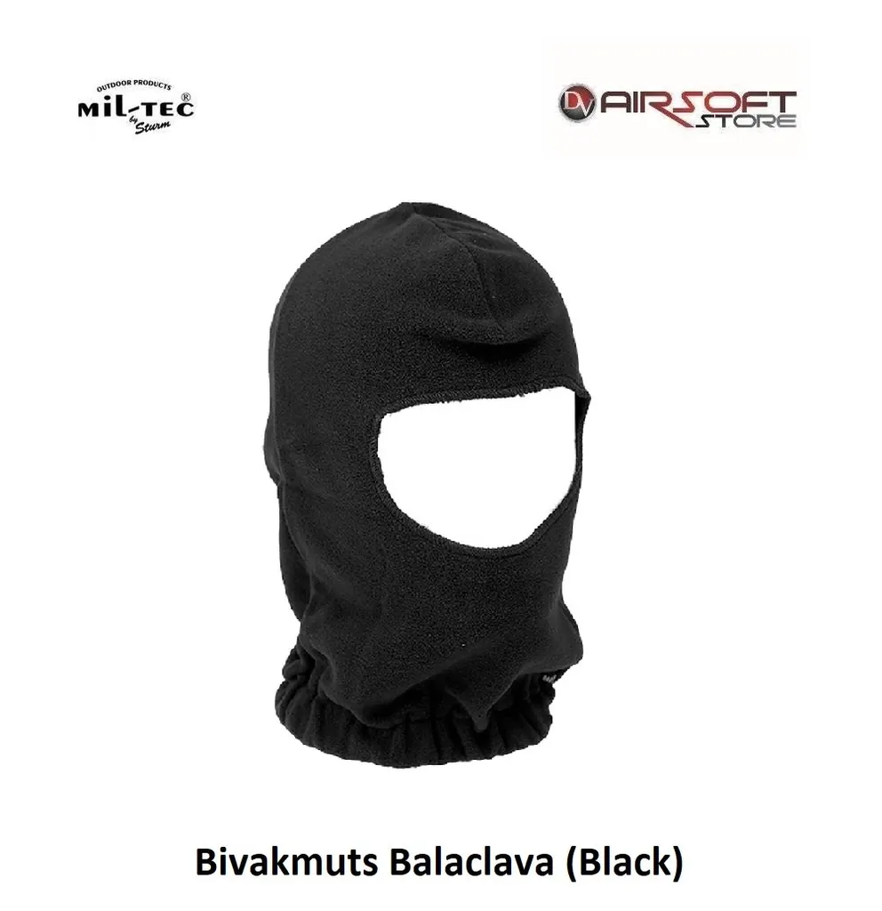 [2100000039203] Bivakmuts Balaclava (Black)