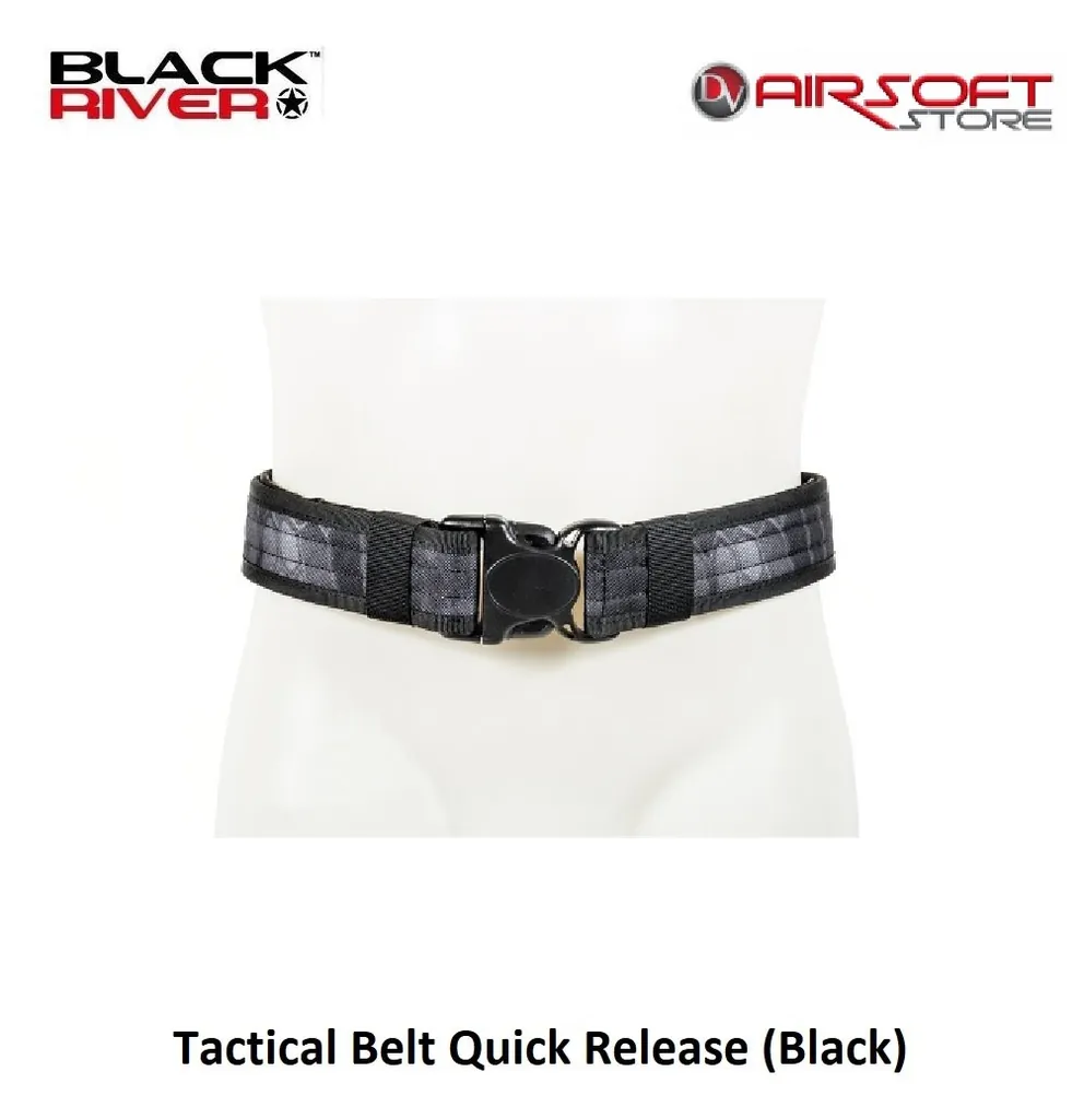 Tactical Belt Quick Release (Black)