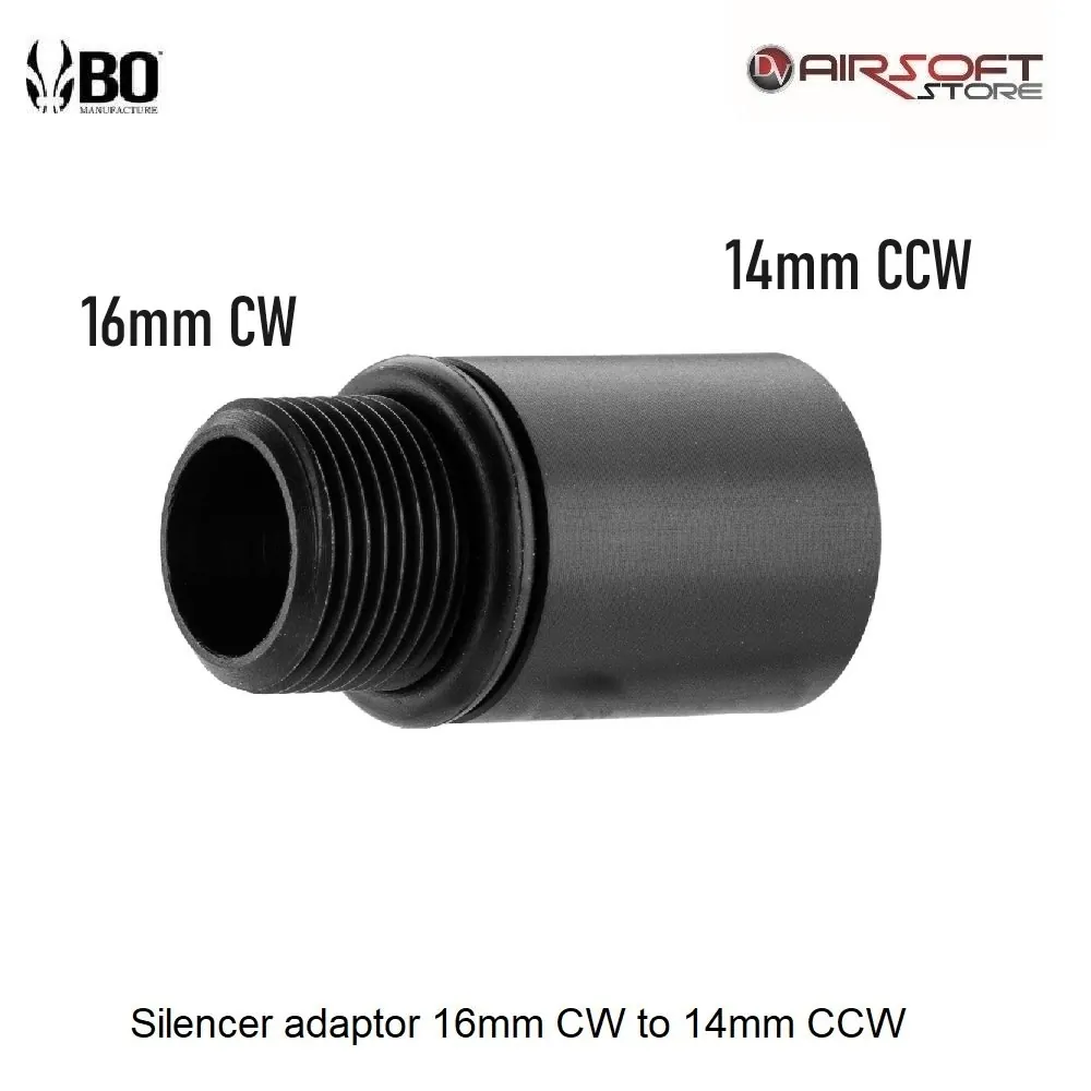 [2100000039326] Silencer adaptor 16mm CW to 14mm CCW