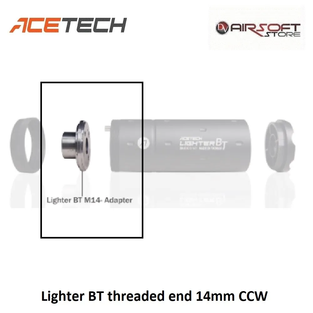Lighter BT threaded end 14mm CCW