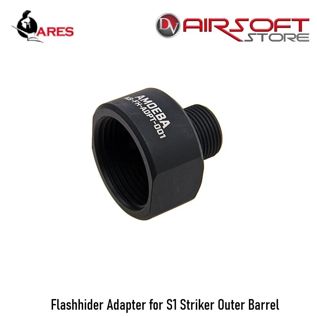 Flashhider Adapter for S1 Striker Outer Barrel