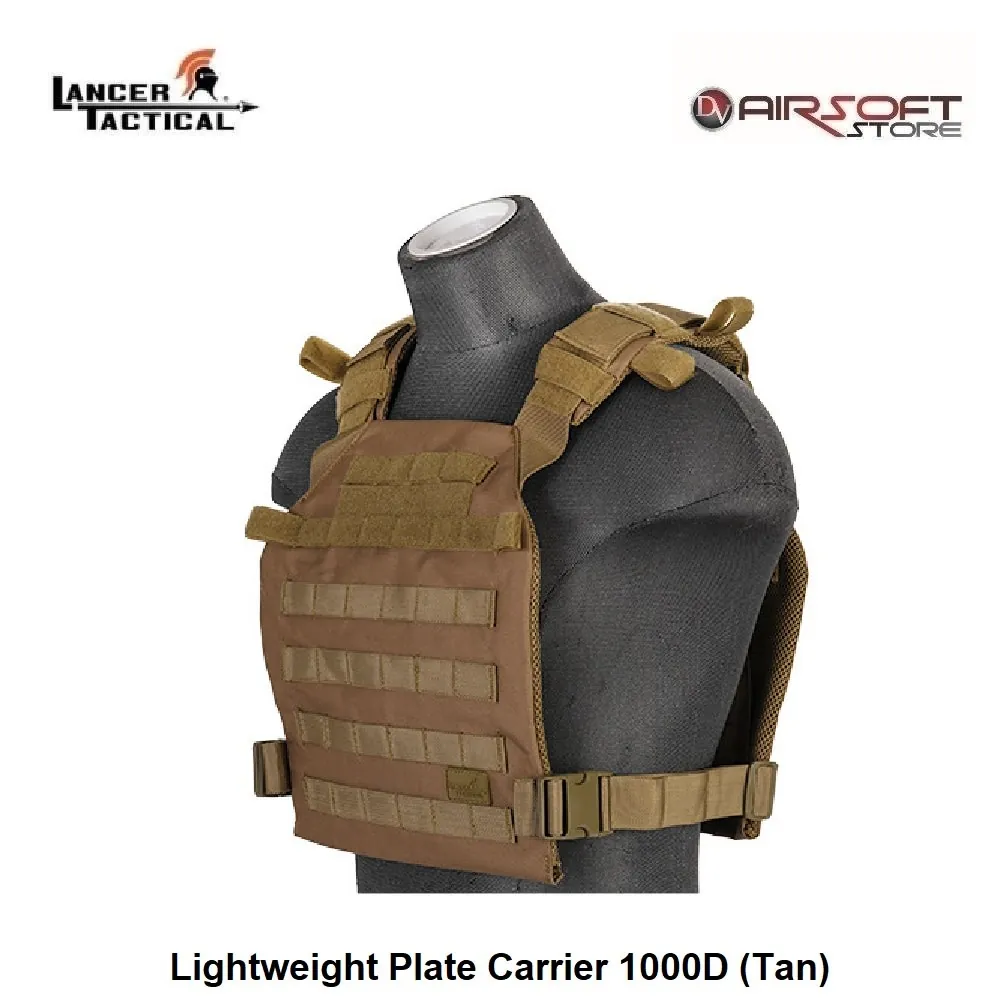 Lightweight Plate Carrier 1000D (Tan)