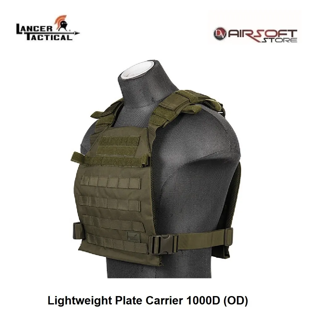 Lightweight Plate Carrier 1000D (OD)