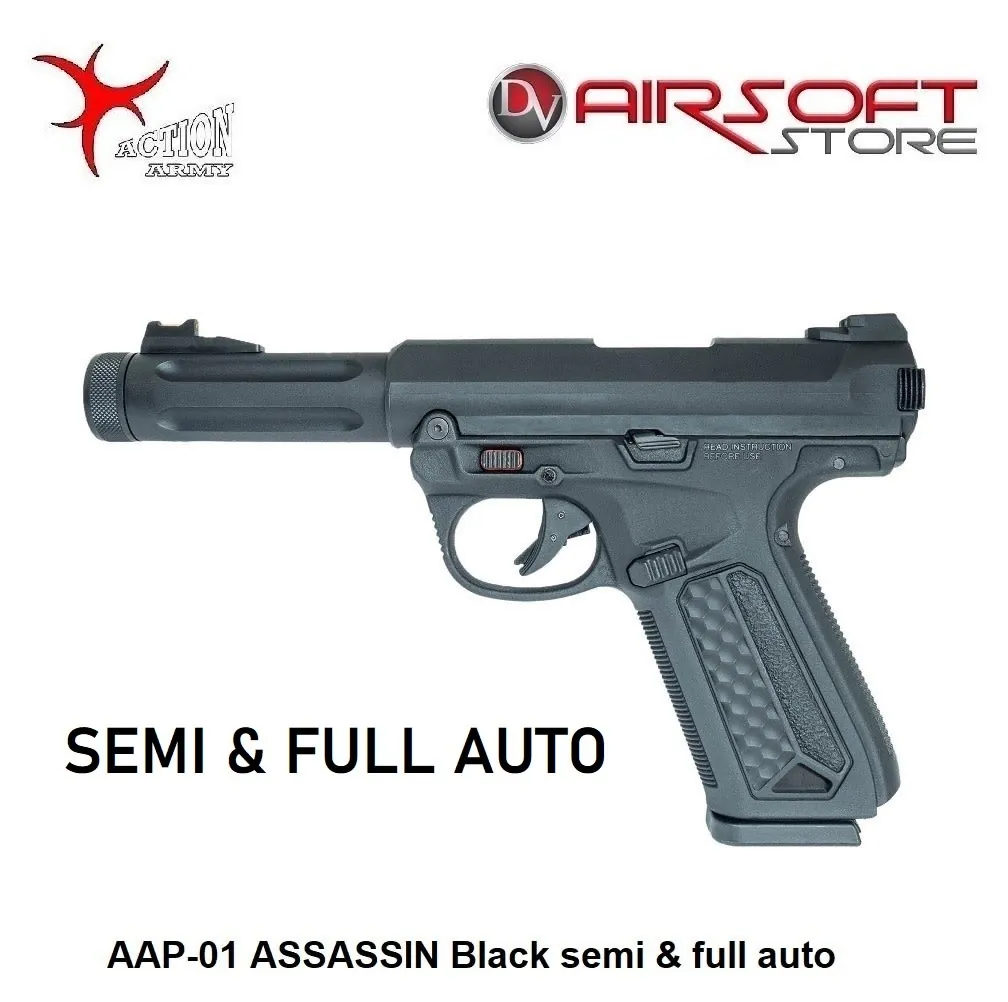 [2100000041534] AAP-01 ASSASSIN Black semi & full auto