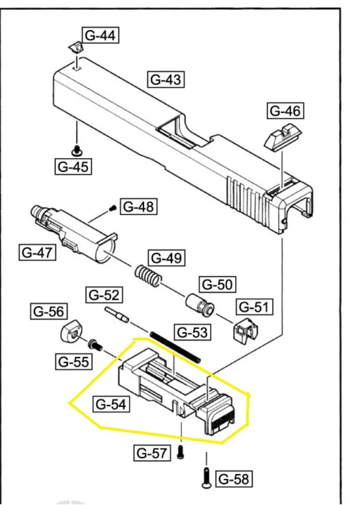 WE17 Nozzle Housing