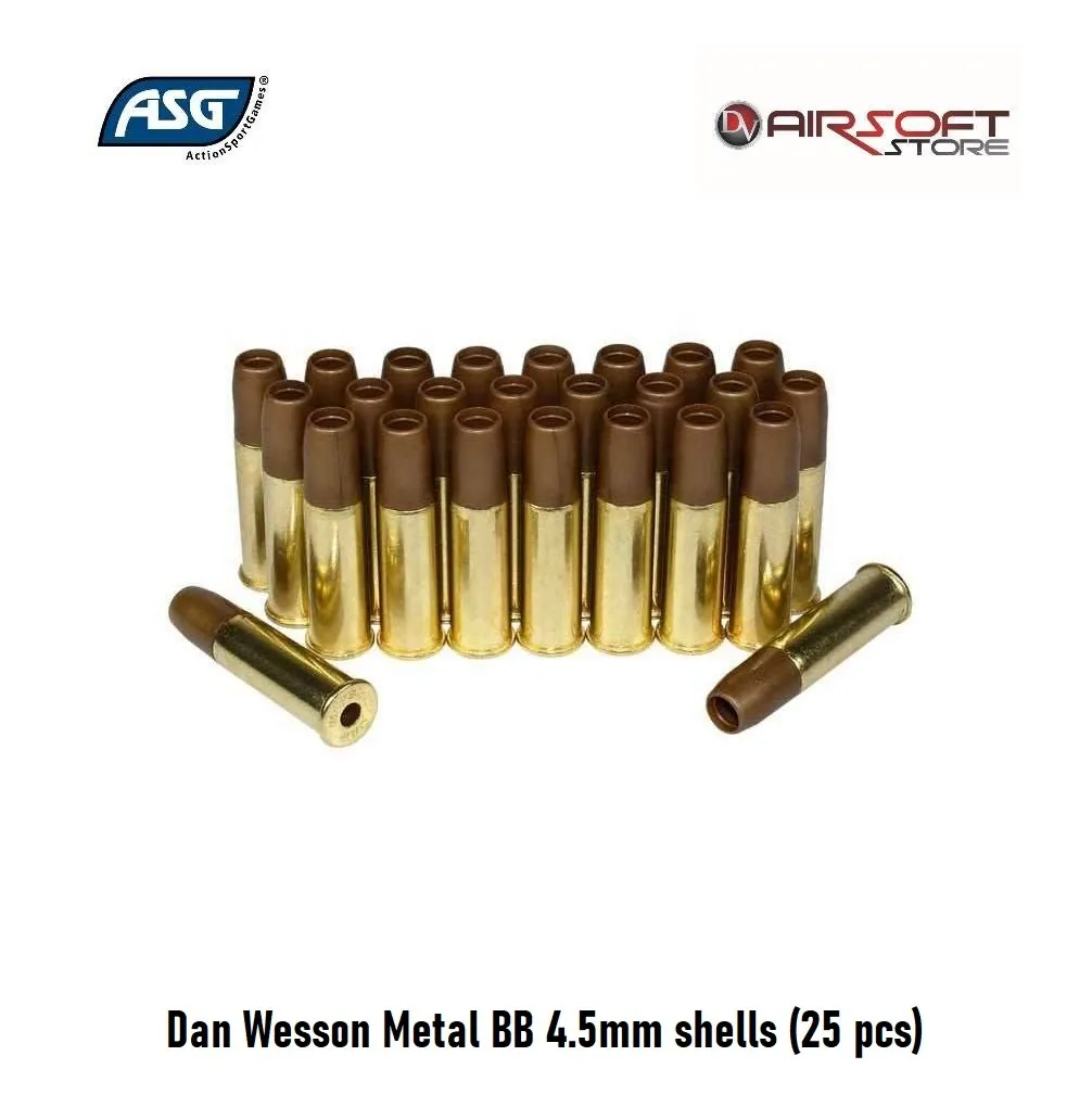 [2100000043675] Dan Wesson Metal BB 4.5mm shells (25 pcs)
