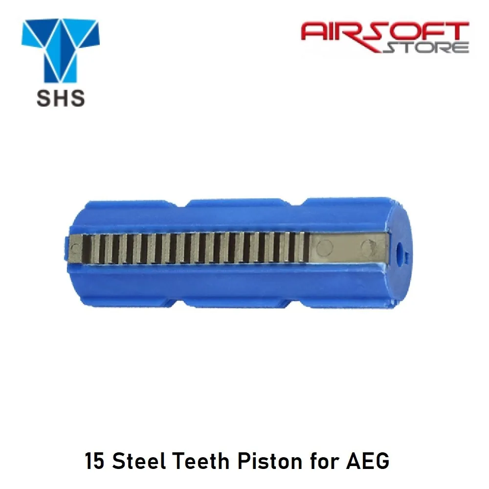 15 Steel Teeth Piston for AEG