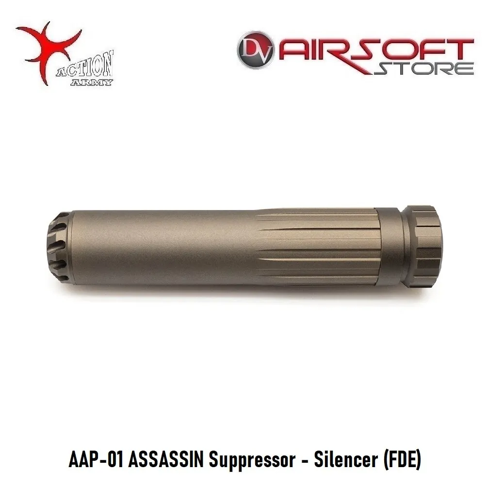 [2100000046744] AAP-01 ASSASSIN Suppressor - Silencer (FDE)