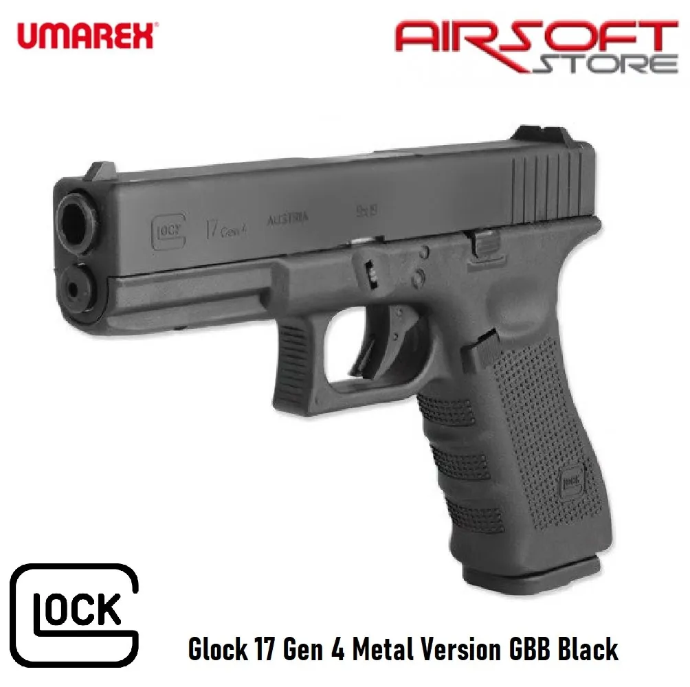 Glock 17 Gen 4 Metal Version GBB Black