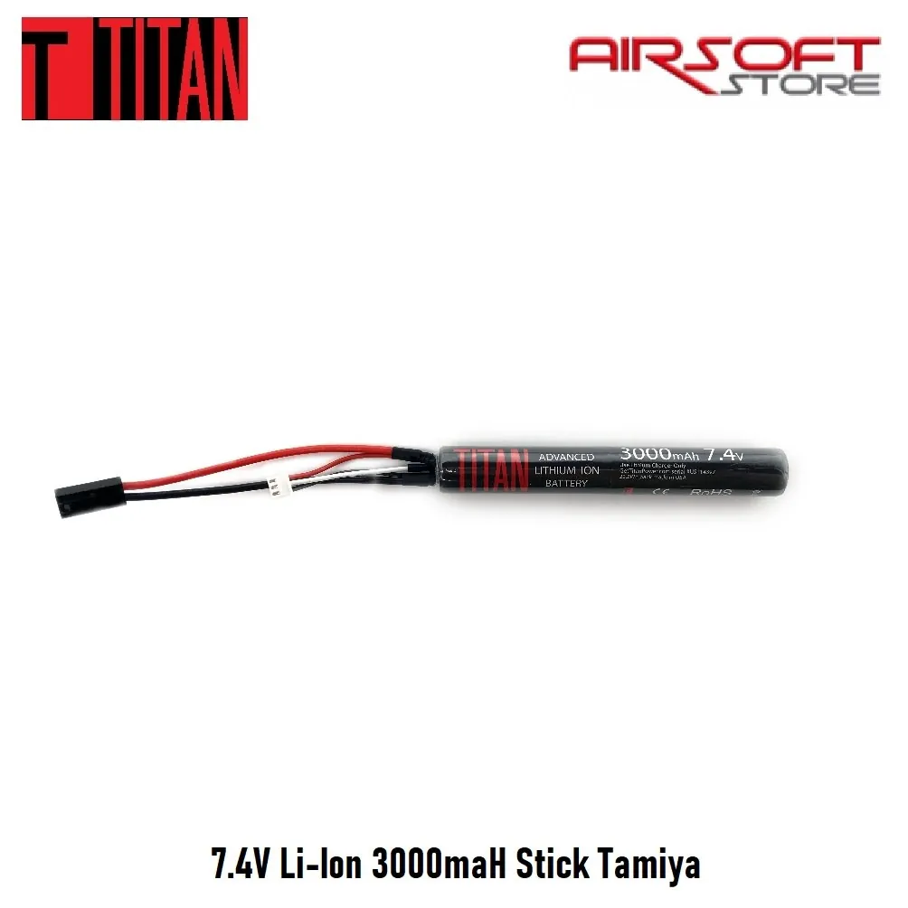 7.4V Li-Ion 3000maH Stick Tamiya