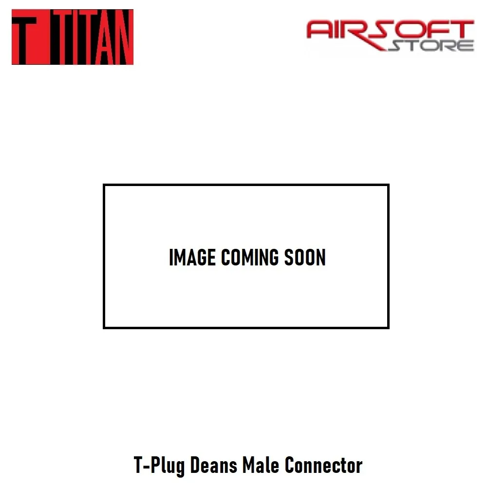 T-Plug Deans Male Connector (100)