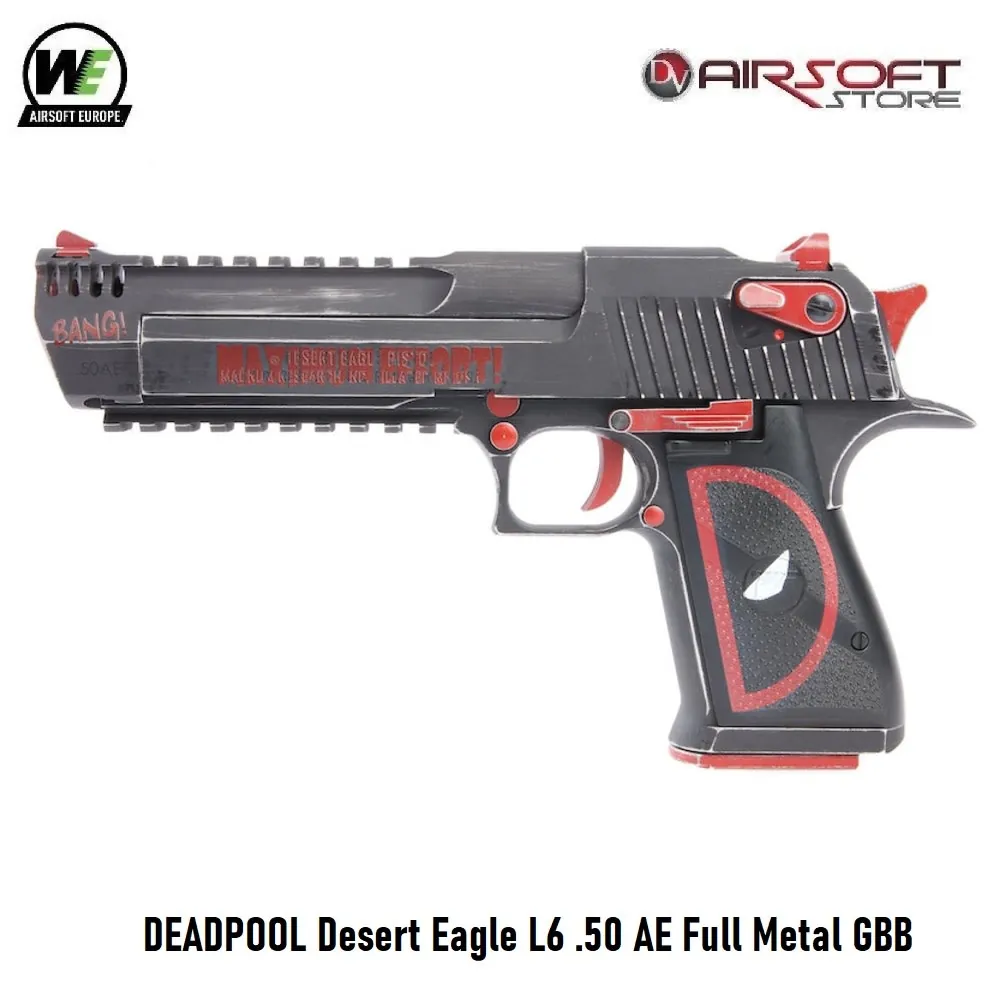 DEADPOOL Desert Eagle L6 .50 AE Full Metal GBB