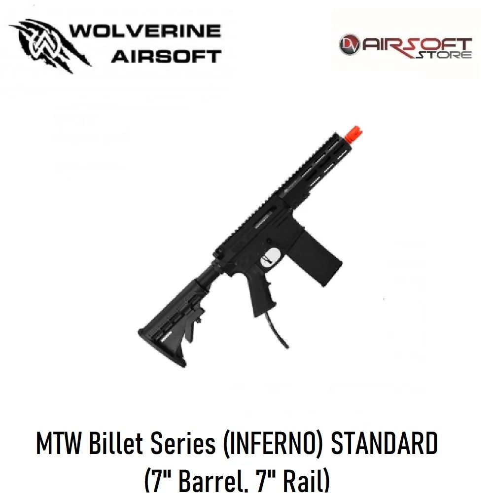 [2100000048250] MTW Billet Series (INFERNO) STANDARD (7" Barrel, 7" Rail)