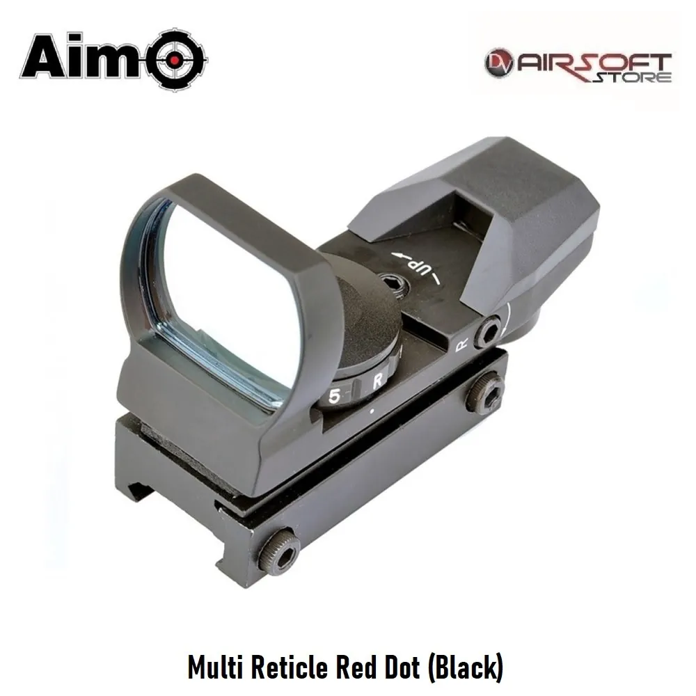 [2100000048359] Multi Reticle Red Dot (Black)